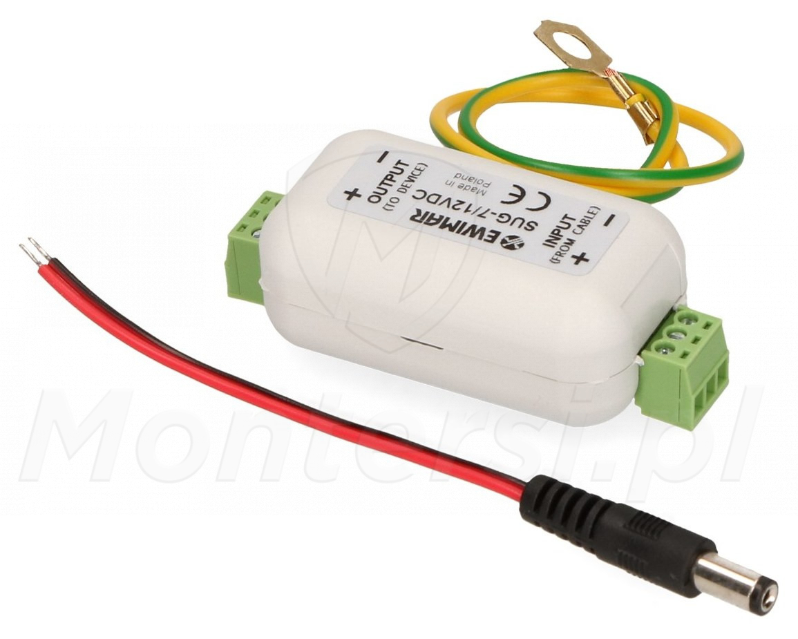 SUG-7 / 12VDC - Zabezpieczenie przeciwprzepięciowe