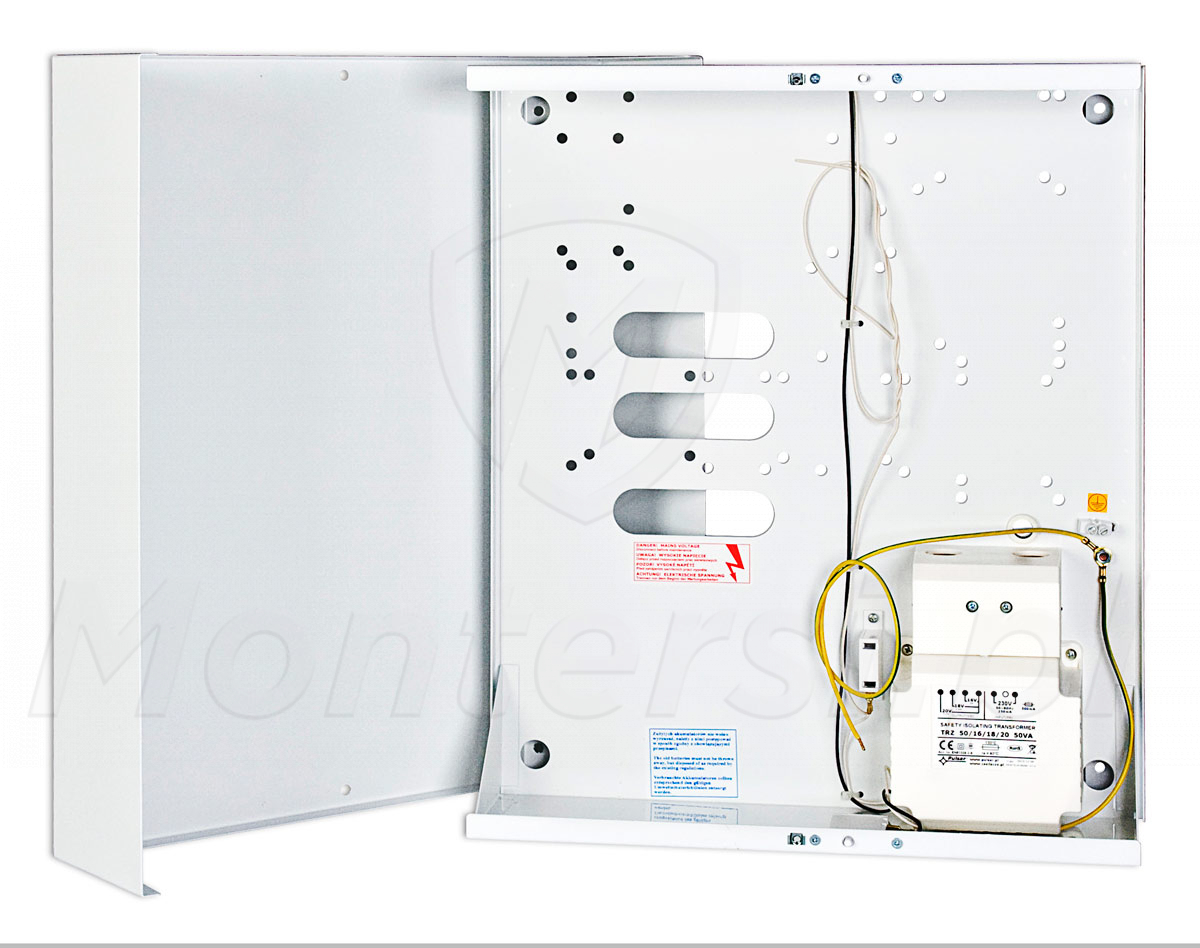 OMI-4 - Obudowa do central INTEGRA Plus z transformatorem OMI-4 - Obudowa do central INTEGRA Plus z transformatorem