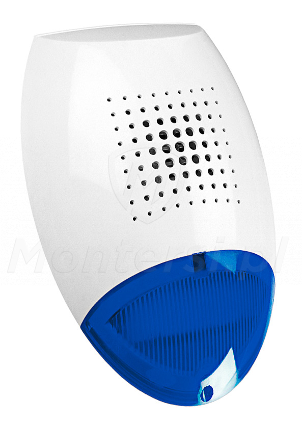 SD-3001 BL - Sygnalizator optyczno-akustyczny z akumulatorem (opcja)