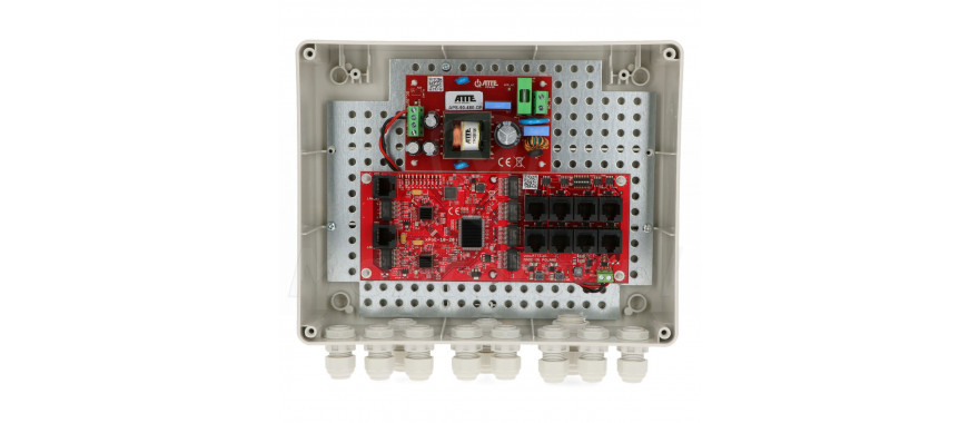 Wnętrze zestawu ATTE IP-8-20-L2