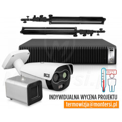 System do pomiaru temperatury ludzkiego ciała BCS (BCS-TIP5220807-IR-TTW)