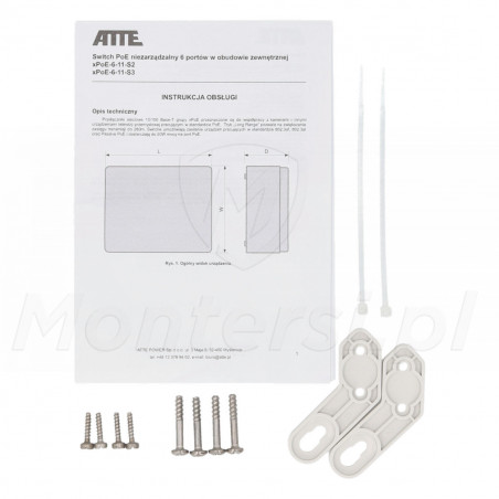 xPoE-6-11-S2 - Akcesoria