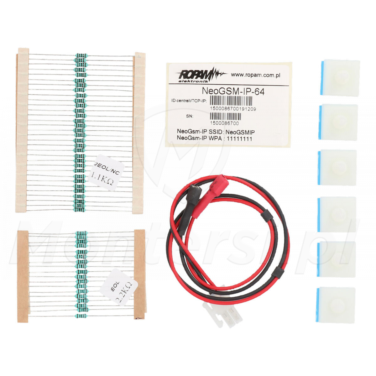 NeoGSM-IP-64-PS - Centrala alarmowa