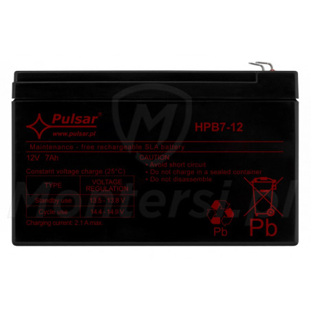 Akumulator bezobsługowy HPSB7-12