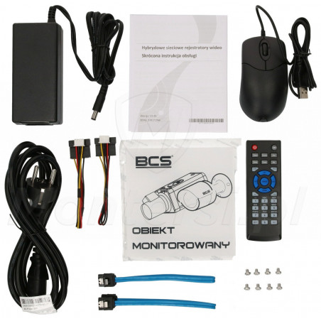 BCS-P-XVR1602 - Akcesoria