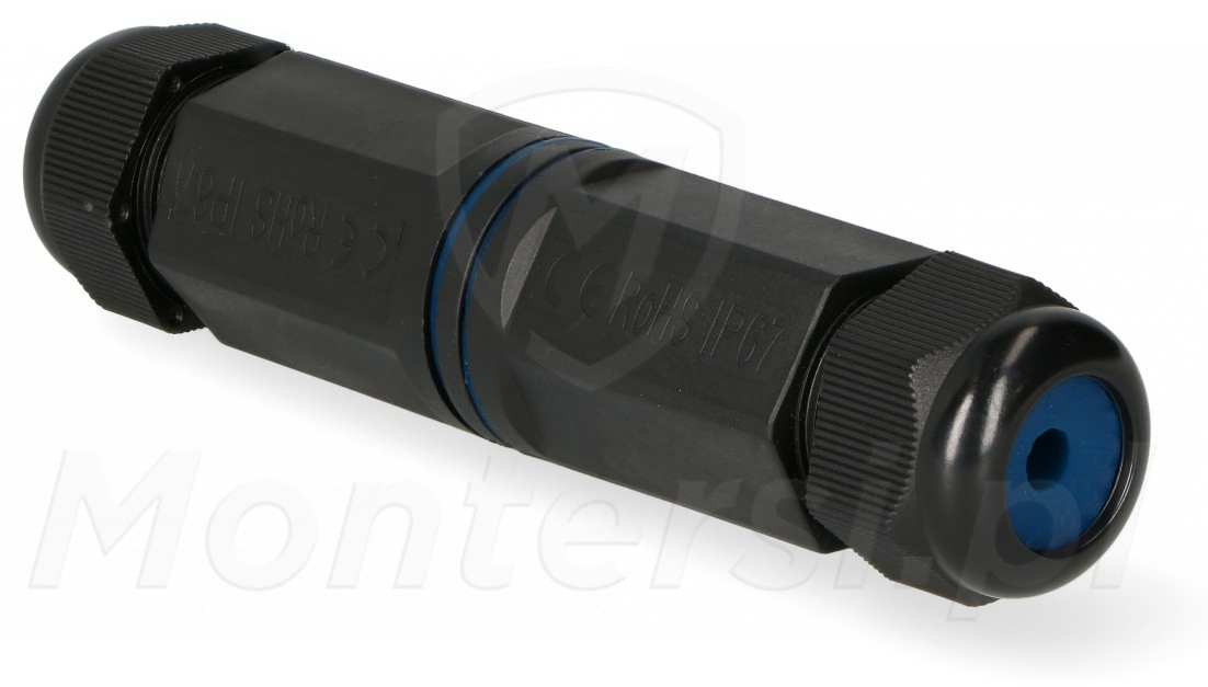 Hermetyczna mufa kablowa, łącznik RJ45 kat.6