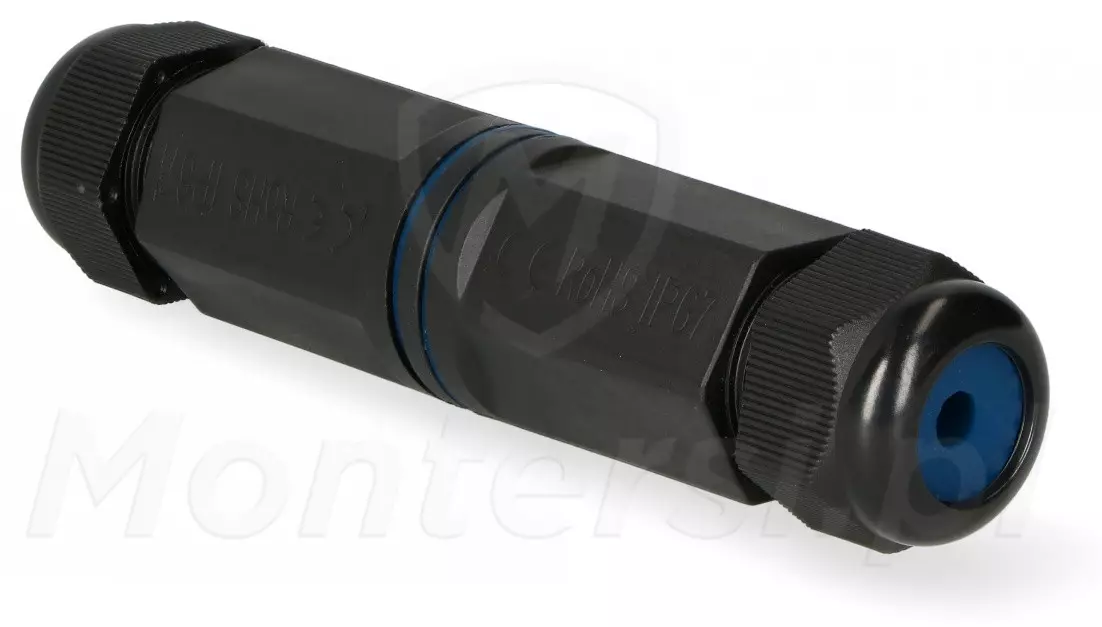 Hermetyczna mufa kablowa, łącznik RJ45 kat.6