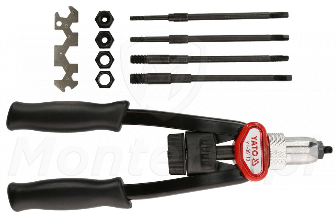 YT-36119 - Ręczna nitownica do nitonakrętek M5 - M12