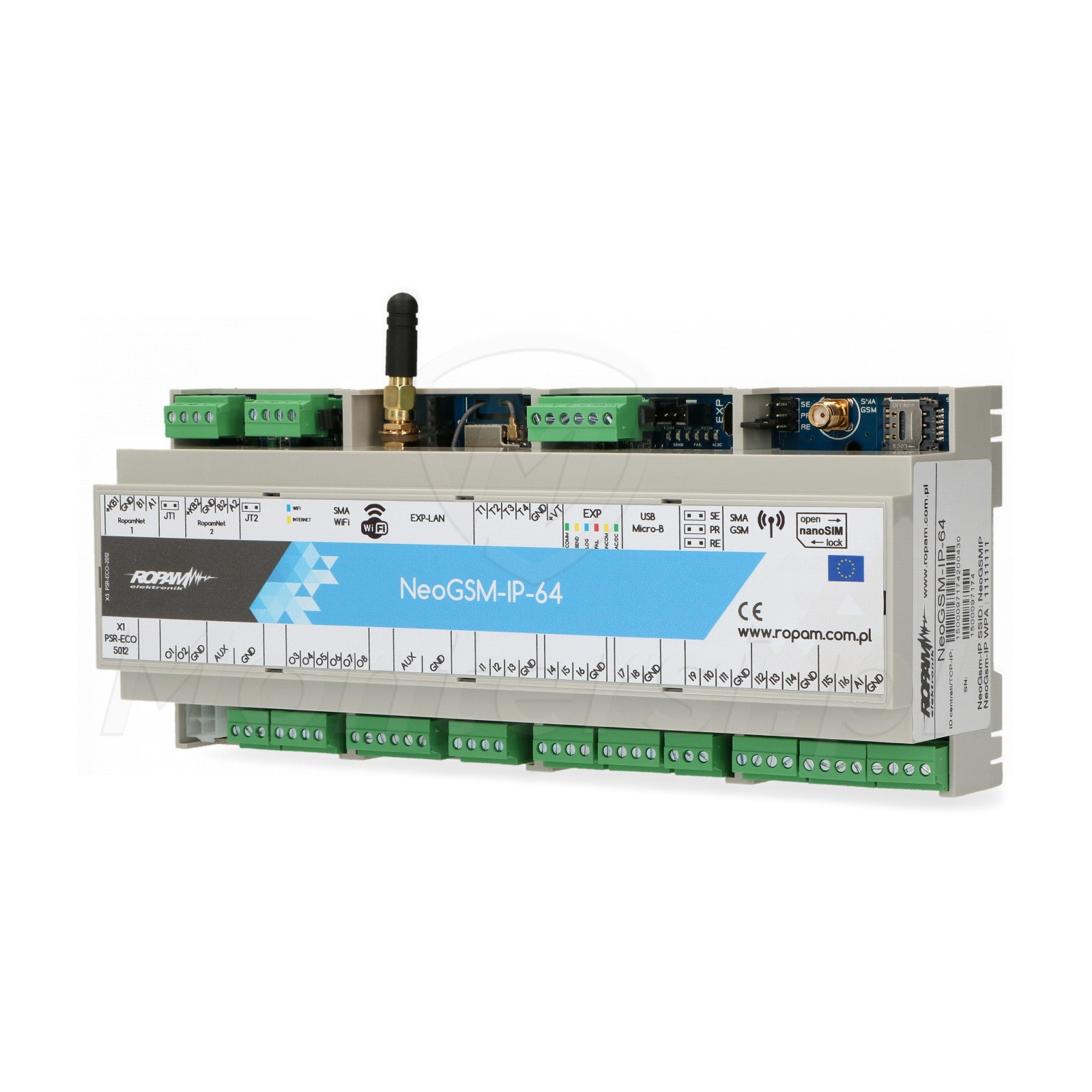 NeoGSM-IP-64-D12M - Centrala alarmowa