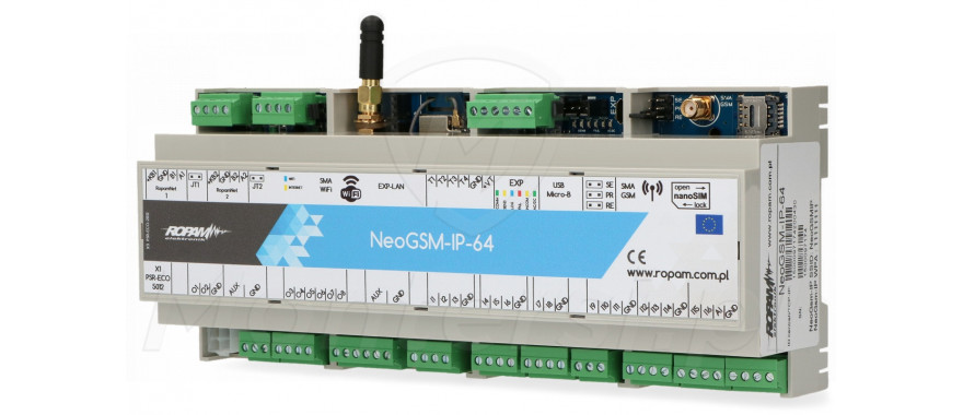 NeoGSM-IP-64-D12M - Centrala alarmowa