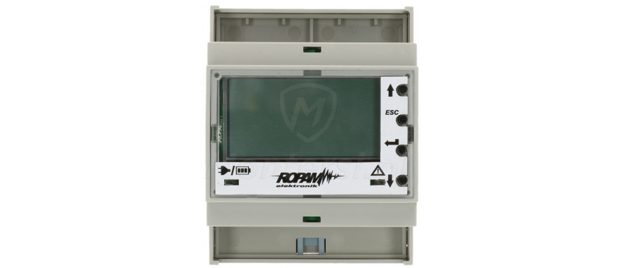 LCD-HMI-D4M - Front panelu