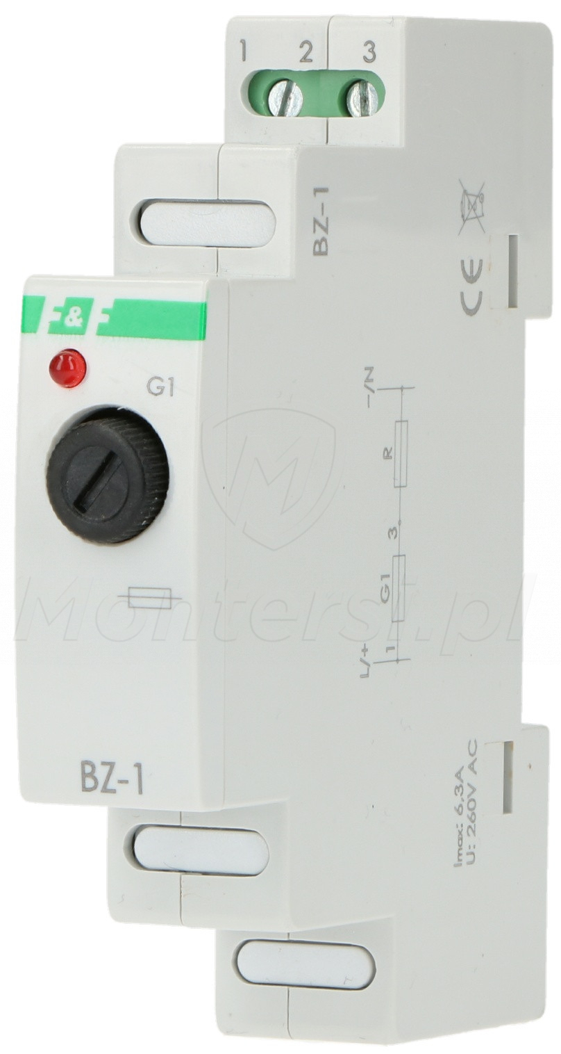 BZ-1 - Moduł bezpiecznikowy jednogniazdowy BZ-1 - Moduł bezpiecznikowy jednogniazdowy