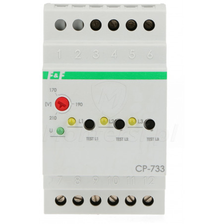 CP-733 - Przekaźnik napięciowy trójfazowy