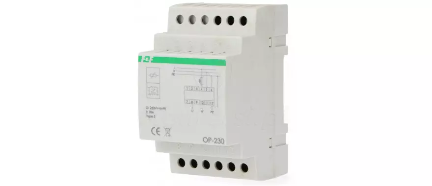 OP-230 - Filtr przeciwzakłóceniowy z układem przeciwprzepięciowym