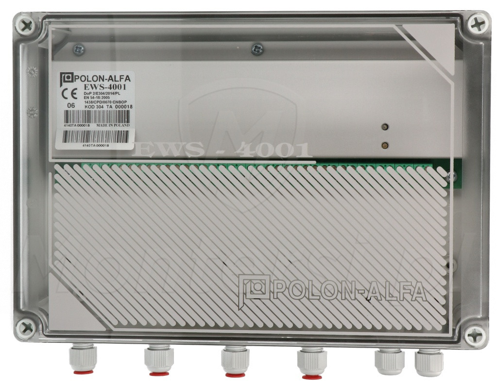 EWS-4001 - Adresowalny element sterujący wielowyjściowy EWS-4001 - Adresowalny element sterujący wielowyjściowy