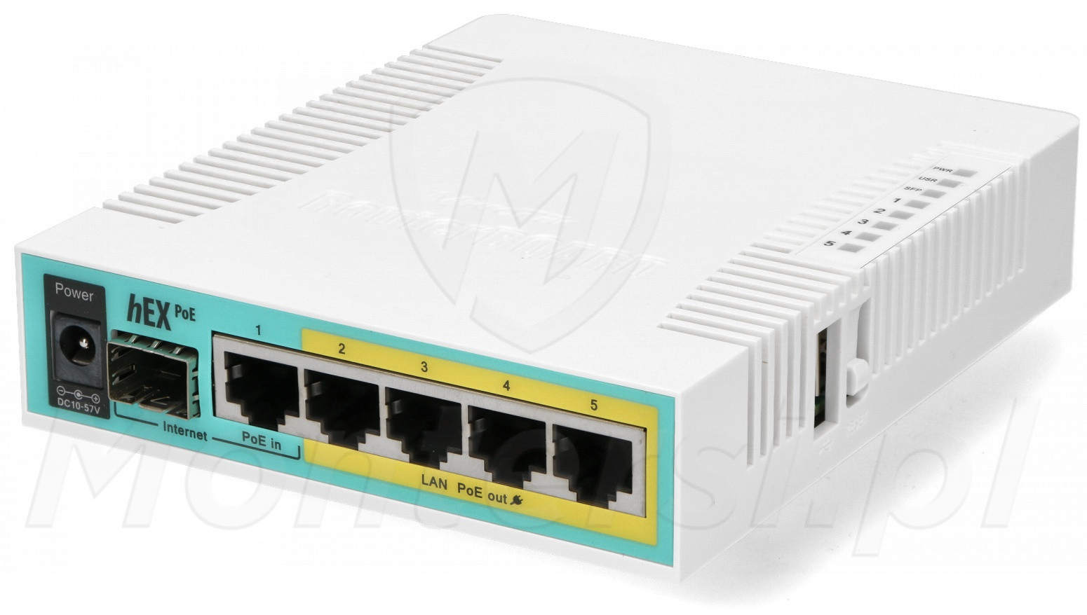 Hex PoE - Router przewodowy Mikrotik z PoE Hex PoE - Router przewodowy Mikrotik z PoE