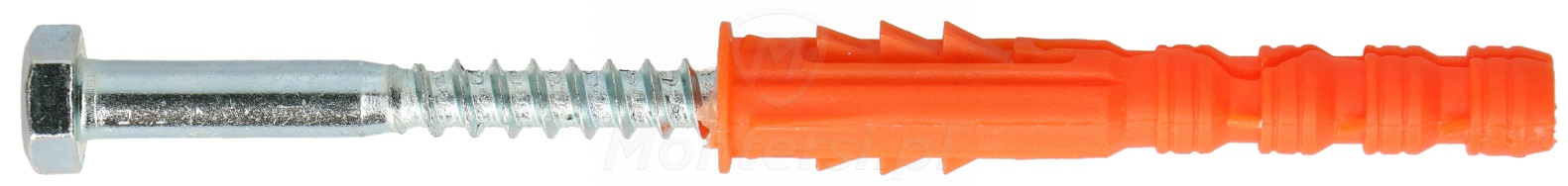 12/100 - Kołki rozporowe z wkrętem z łbem sześciokątnym