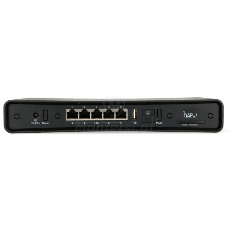 hAP ac3 LTE6 - Tył routera