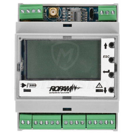 MultiGSM-LCD-HMI-D4M 2 - Front modułu