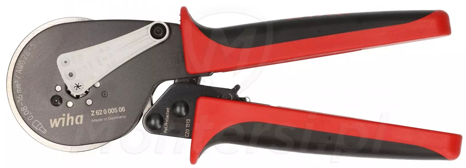 Wiha 41246 - Zaciskarka automatyczna do tulejek kablowych, zacisk sześciokątny