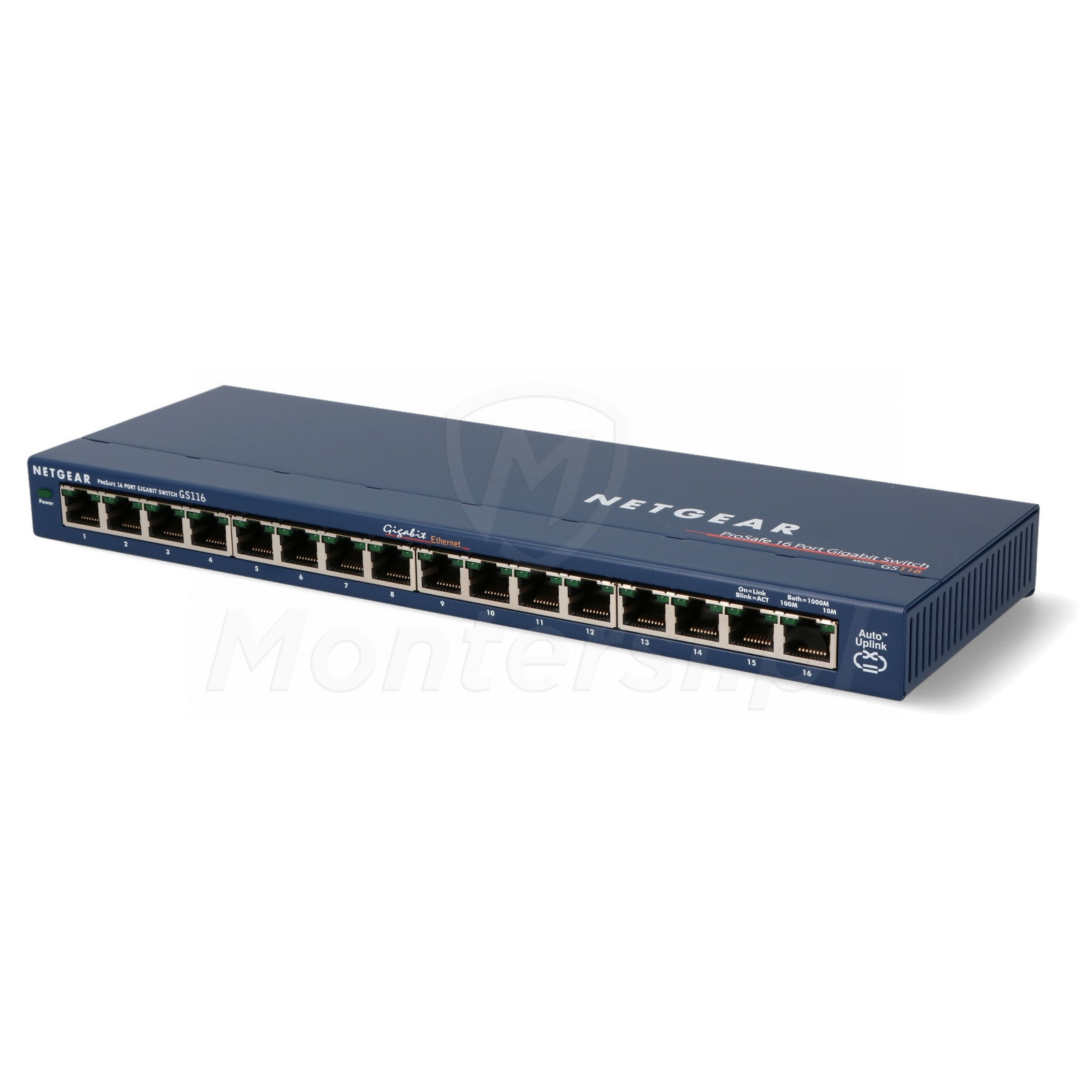 GS116GE - 16-portowy switch NETGEAR Gigabit