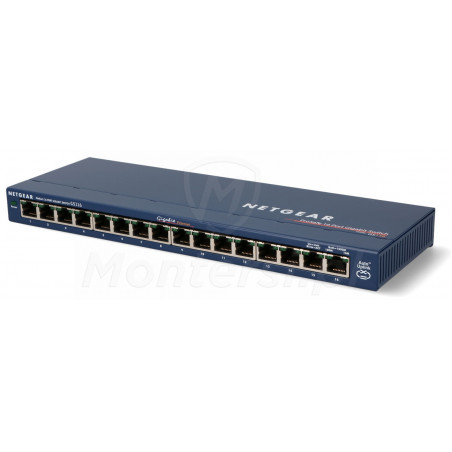 GS116GE - 16-portowy switch NETGEAR Gigabit