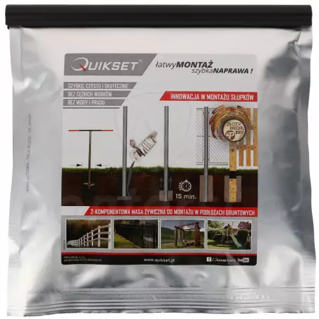 Q1000 QUIKSET - Masa do montażu słupków 1000ml
