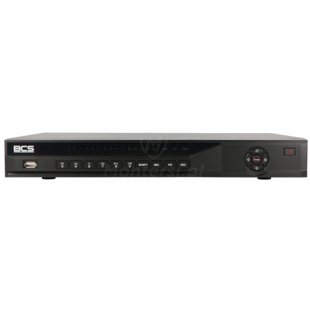 BCS-NVR0802-4K-III - Front rejestratora