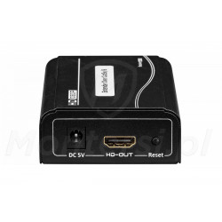 Gniazdo HDMI odbiornika przedłużacza BCS-UTP-HDMI-RE