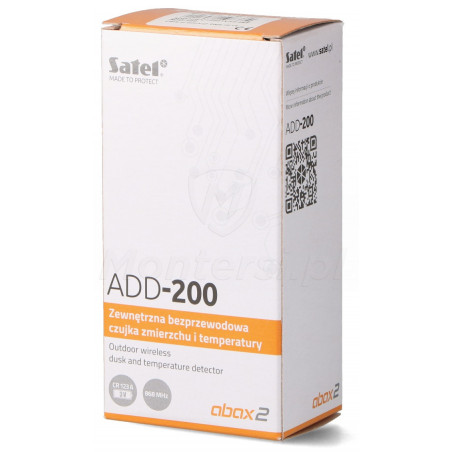 ADD-200 - Opakowanie czujki