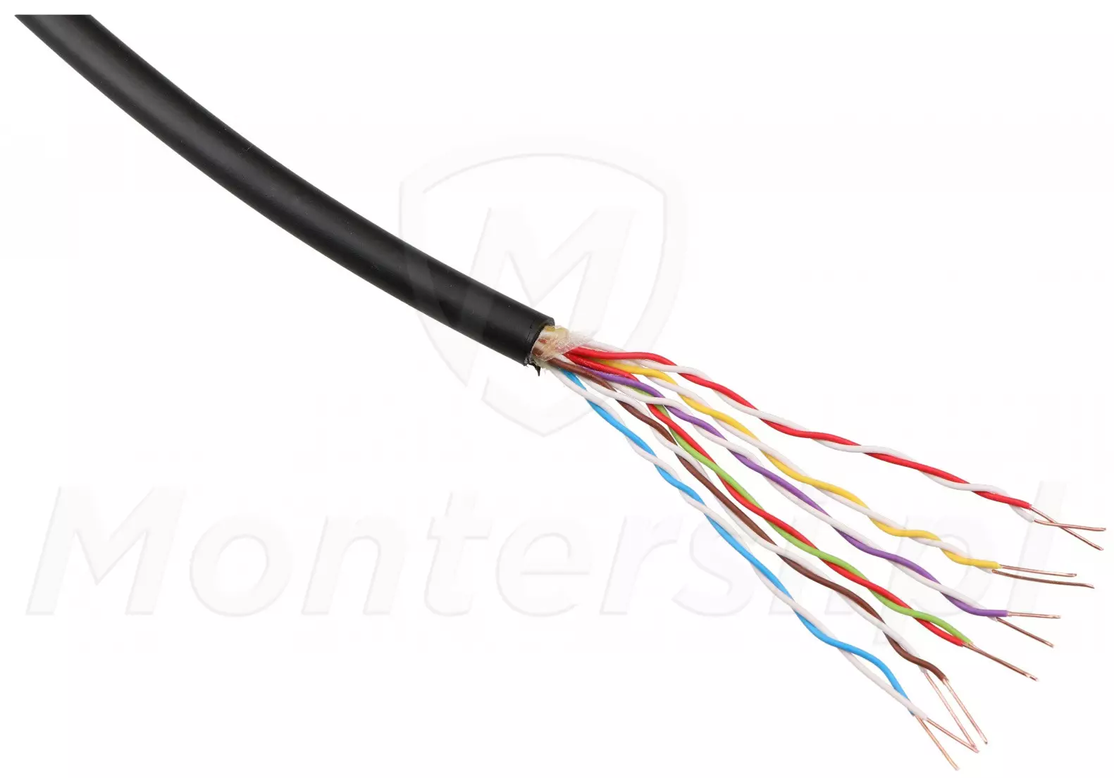 XzTKMXpw 6x2x0.5 - Przewód telekomunikacyjny, żelowany, UV