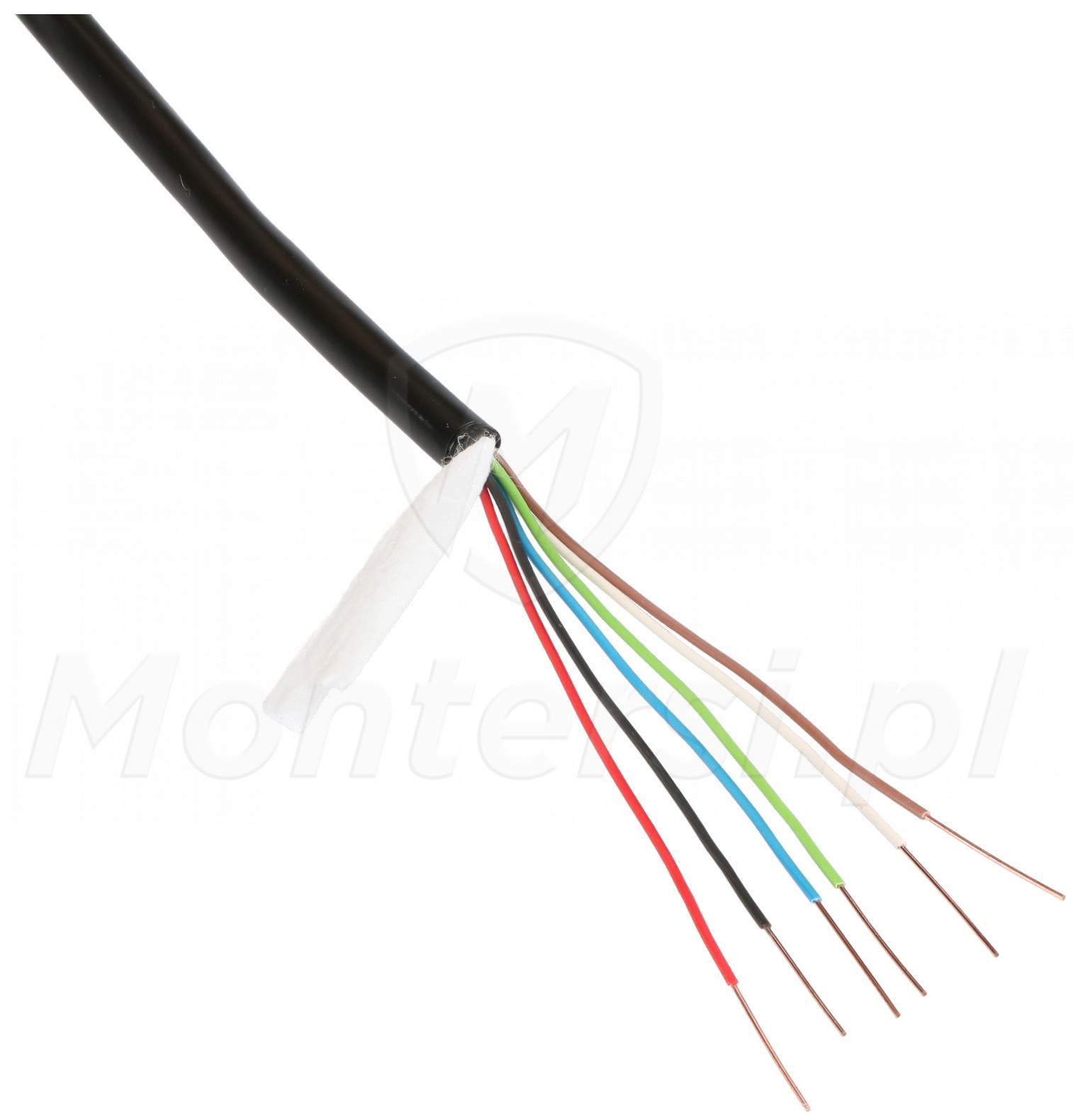 XSTDYz 6x0.5mm - Zewnętrzny kabel montażowy, żelowany