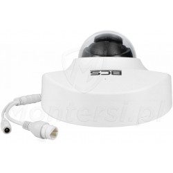 BCS-DMMIP1501IR-E-Ai - Tył kamery i wtyczki