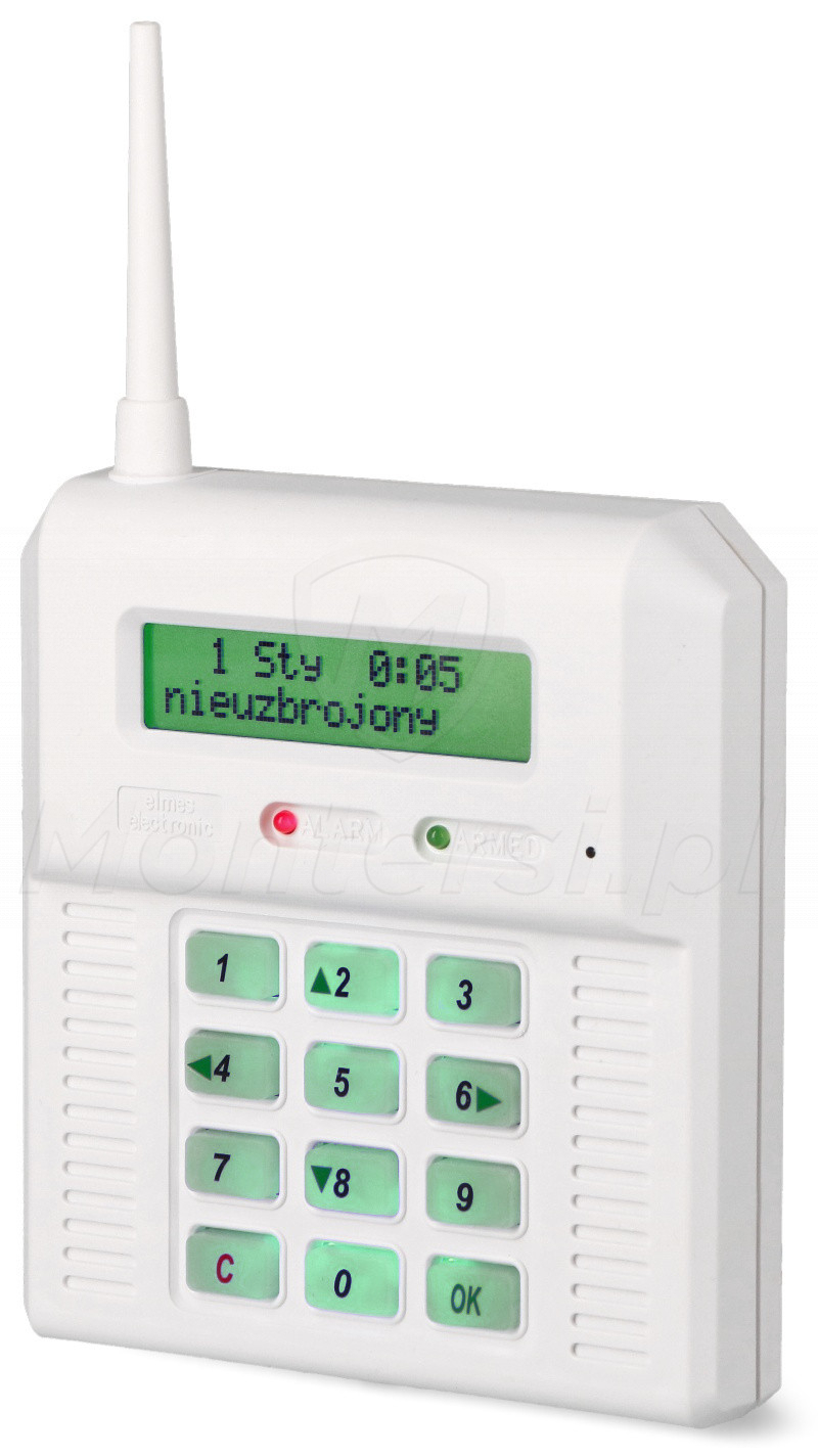 CB32GZ - Bezprzewodowa centrala alarmowa z modułem GSM