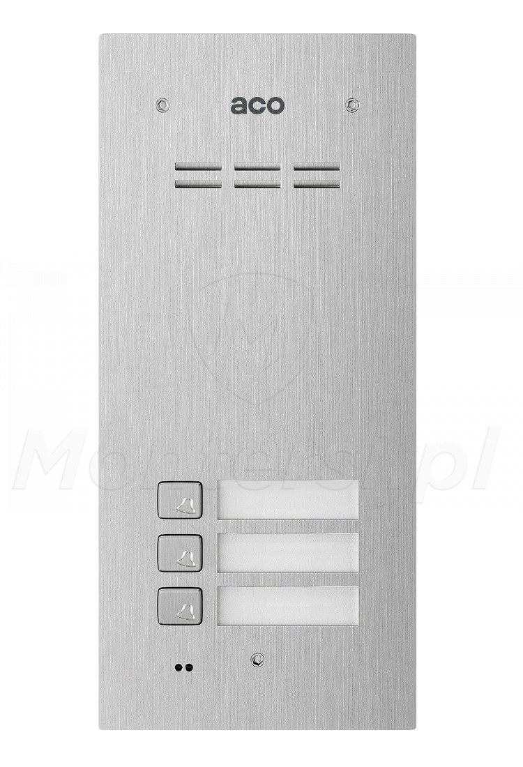 COMO-PRO-A3 - 3-abonentowy panel bramowy COMO-PRO-A3 - 3-abonentowy panel bramowy