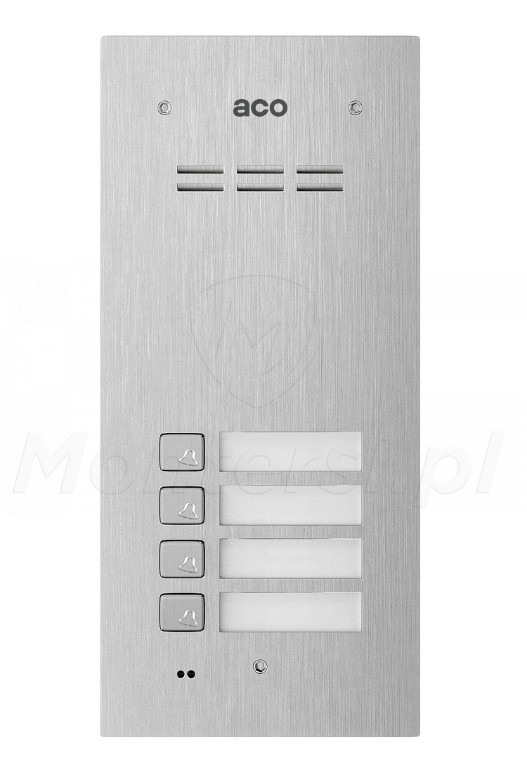 COMO-PRO-A4 - 4-abonentowy panel bramowy COMO-PRO-A4 - 4-abonentowy panel bramowy