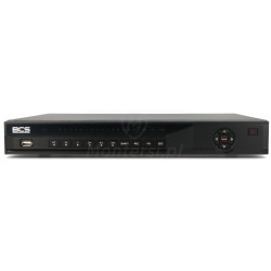 Front rejestratora IP BCS-NVR1602-4K-P-III