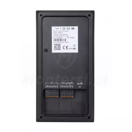Tył panelu bramowego S2401-N
