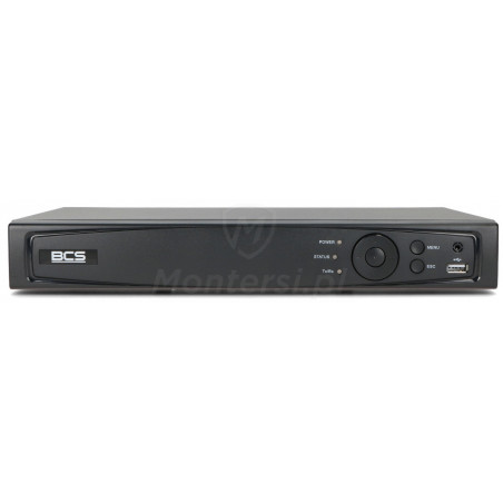 Front rejestratora IP BCS-V-NVR1601-4KE