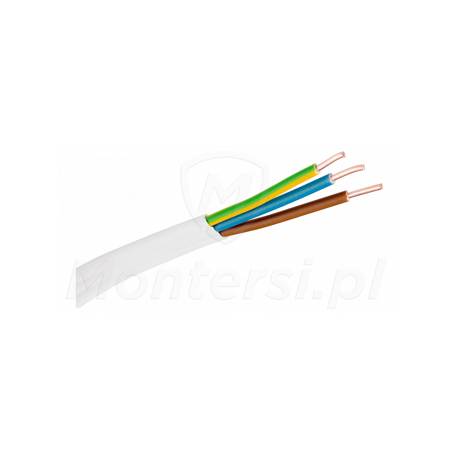 Przekrój kabla energetycznego YDYp 3x2.5
