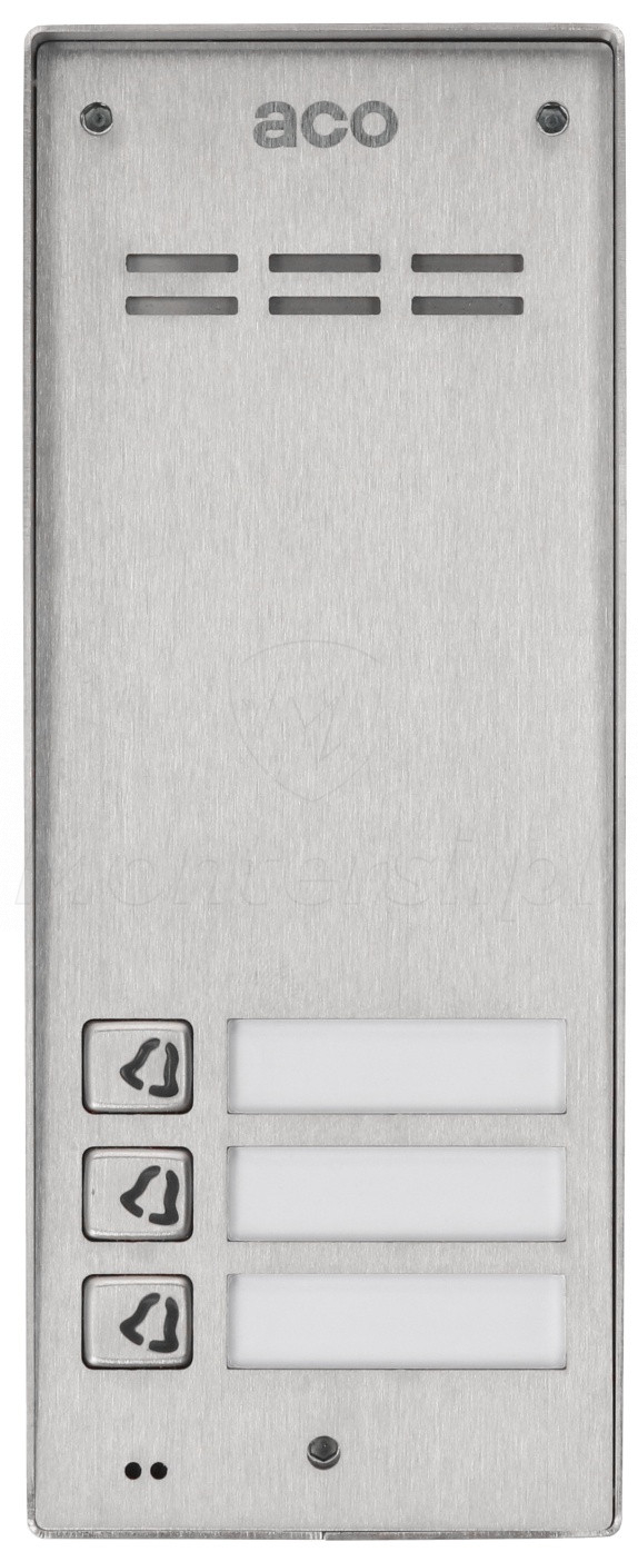 COMO-PRO-A3 NT - 3-abonentowy panel bramowy COMO-PRO-A3 NT - 3-abonentowy panel bramowy