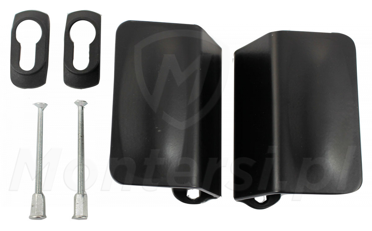 KL12 - Pochwyt podwójny z małymi szyldami