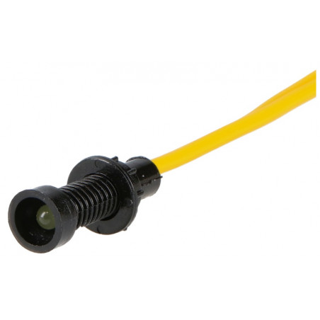 Kontrolka LED 230V żółta z przewodem