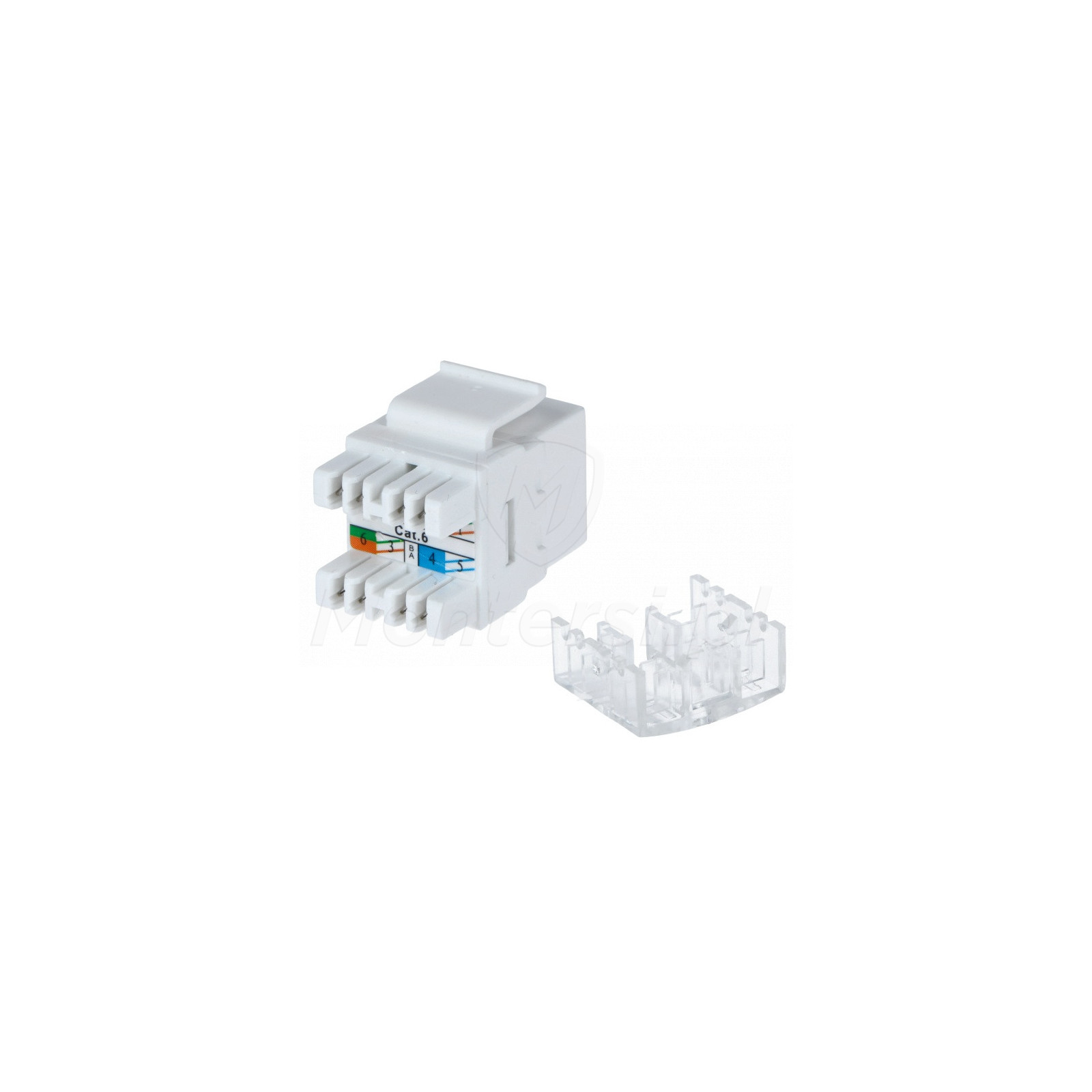 CCAS-K6-UTP - Moduł RJ45 keystone kat.6 UTP