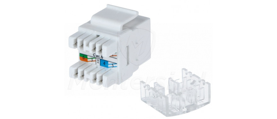 CCAS-K6-UTP - Moduł RJ45 keystone kat.6 UTP