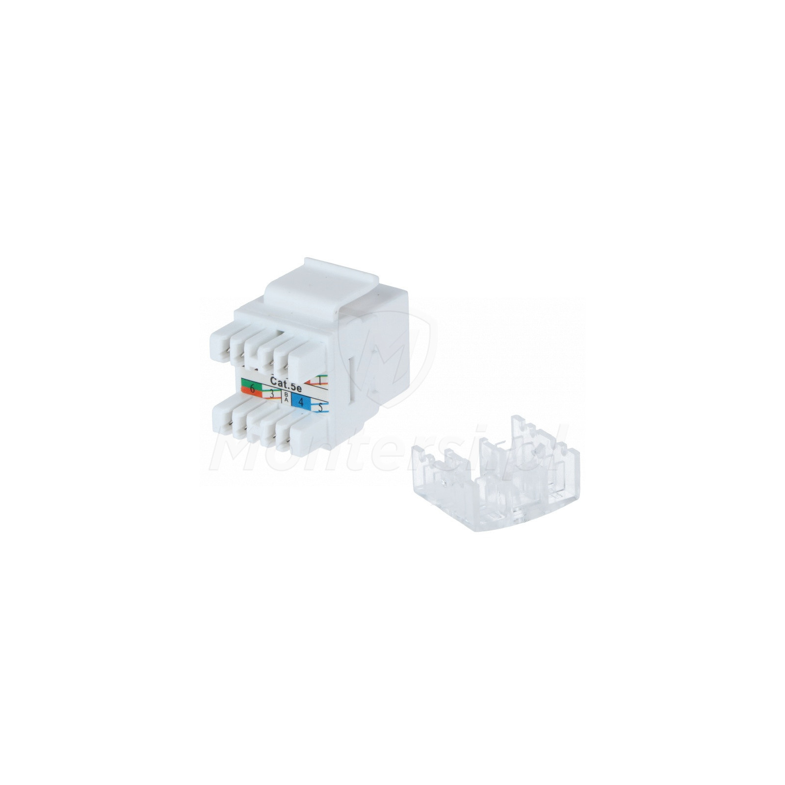 CCAS-K5E-UTP - Moduł RJ45 keystone kat.5e UTP