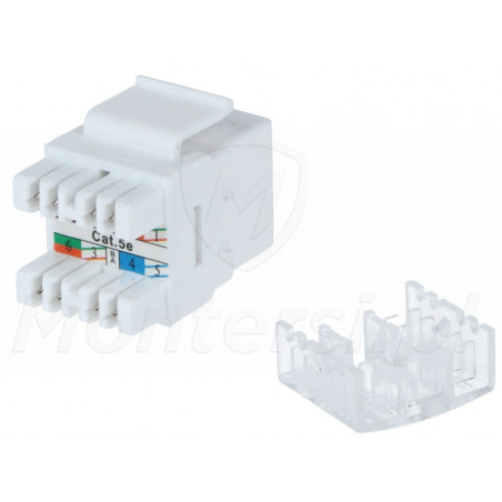 CCAS-K5E-UTP - Moduł RJ45 keystone kat.5e UTP