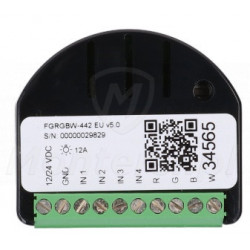 FGRGBW-442 - Kontroler RGBW2 Fibaro - konektory