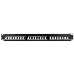 CCAS-PA6-24UTP- O - Panel kat.6 UTP 24 x RJ45 z półką - tył