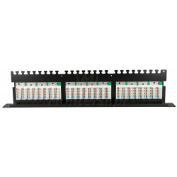 CCAS-PA5E-24UTP- O - Panel kat.5eUTP 24 x RJ45 z półką - góra